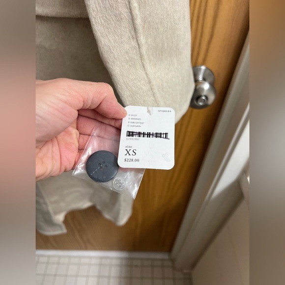 Free People Adore you wool blend coat XS NWT - Picture 6 of 16